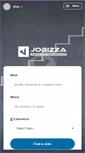 Mobile Screenshot of jobizza.com